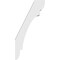 Ekena Millwork 3 1/2-in. W x 12-in. D x 24-in. H Olympic Architectural Grade PVC Knee Brace BRCP035X12X24OLY - alternate 6
